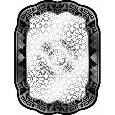 Rovigo Home Dijital Baskı Yıkanabilir Kaymaz Taban Salon Halısı Ve Yolluk RVG0933-FNL166
