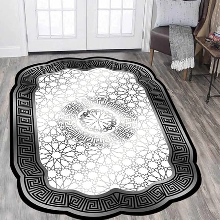 Rovigo Home Dijital Baskı Yıkanabilir Kaymaz Taban Salon Halısı Ve Yolluk RVG0933-FNL166