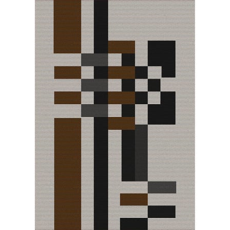 Rovigo Home Dijital Baskı Yıkanabilir Kaymaz Taban Salon Halısı Ve Yolluk RVG0953-FNL202