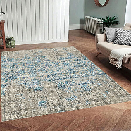 Rovigo Home Dijital Baskı Yıkanabilir Kaymaz Taban Salon Halısı Ve Yolluk RVG0961-FNL210