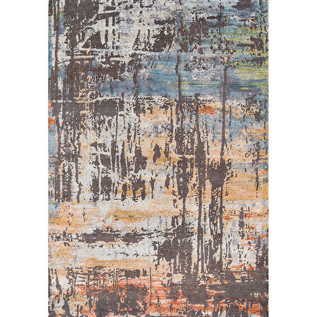 Rovigo Home Dijital Baskı Yıkanabilir Kaymaz Taban Salon Halısı Ve Yolluk RVG0965-FNL214