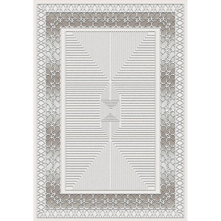 Rovigo Home Dijital Baskı Yıkanabilir Kaymaz Taban Salon Halısı Ve Yolluk RVG0967-FNL216