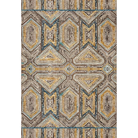 Rovigo Home Dijital Baskı Yıkanabilir Kaymaz Taban Salon Halısı Ve Yolluk RVG0984-FNL234