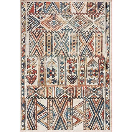 Rovigo Home Dijital Baskı Yıkanabilir Kaymaz Taban Salon Halısı Ve Yolluk RVG0985-FNL235