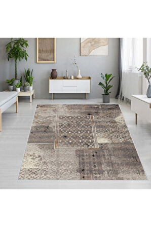 Dijital Baskı Yıkanabilir Kaymaz Taban Salon Halısı Ve Yolluk RVG1249