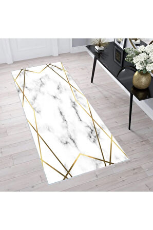 Dijital Baskı Yıkanabilir Kaymaz Taban Salon Halısı Ve Yolluk RVG1286