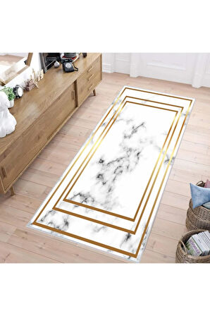 Dijital Baskı Yıkanabilir Kaymaz Taban Salon Halısı Ve Yolluk RVG1535-SD047