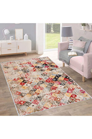 Dijital Baskı Yıkanabilir Kaymaz Taban Salon Halısı Ve Yolluk RVG1696