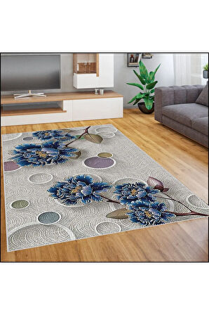 Dijital Baskı Yıkanabilir Kaymaz Taban Salon Halısı Ve Yolluk RVG1881-SM227