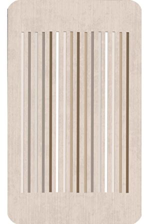 Dijital Baskı Yıkanabilir Kaymaz 2'li Banyo Paspası  RVG5226