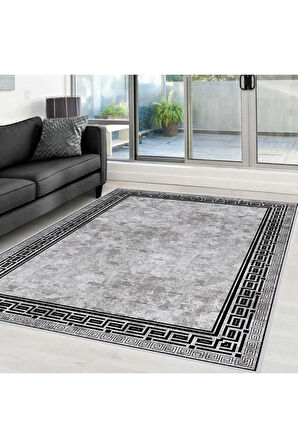 Dijital Baskı Yıkanabilir Kaymaz Taban Salon Halısı Ve Yolluk RVG0022-SD863