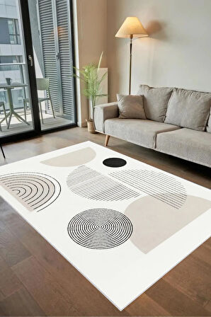 Dijital Baskı Yıkanabilir Kaymaz Taban Salon Halısı Ve Yolluk RVGHM0029