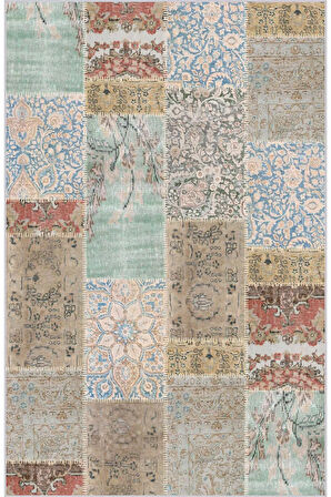 Dijital Baskı Yıkanabilir Kaymaz Taban Salon Halısı Ve Yolluk RVGHM0036