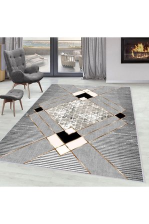 Dijital Baskı Yıkanabilir Kaymaz Taban Salon Halısı Ve Yolluk RVG0058-SD1181