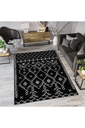 Dijital Baskı Yıkanabilir Kaymaz Taban Salon Halısı Ve Yolluk RVG0073-SD556