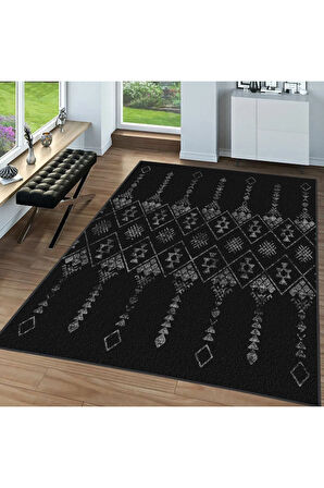 Dijital Baskı Yıkanabilir Kaymaz Taban Salon Halısı Ve Yolluk RVG0075-SD614