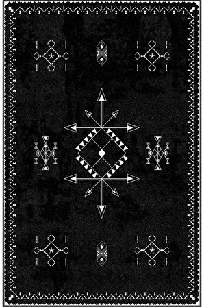 Dijital Baskı Yıkanabilir Kaymaz Taban Salon Halısı Ve Yolluk RVG0092-SD959