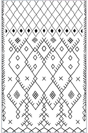 Dijital Baskı Yıkanabilir Kaymaz Taban Salon Halısı Ve Yolluk RVG0118-SD557