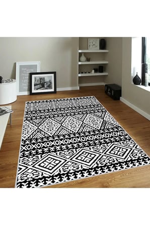Dijital Baskı Yıkanabilir Kaymaz Taban Salon Halısı Ve Yolluk RVG0122-SD843