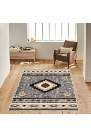 Dijital Baskı Yıkanabilir Kaymaz Taban Salon Halısı Ve Yolluk RVG0148-SM29