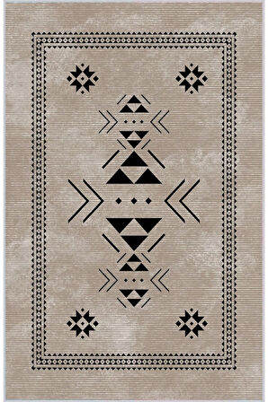 Dijital Baskı Yıkanabilir Kaymaz Taban Salon Halısı Ve Yolluk RVG0159-SD858