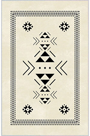 Dijital Baskı Yıkanabilir Kaymaz Taban Salon Halısı Ve Yolluk RVG0175-SD861