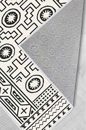 Dijital Baskı Yıkanabilir Kaymaz Taban Salon Halısı Ve Yolluk RVG0176-SD930