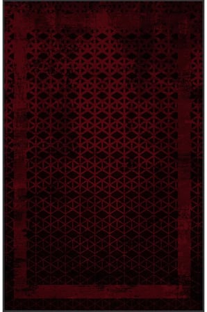 Dijital Baskı Yıkanabilir Kaymaz Taban Salon Halısı Ve Yolluk RVG0185-SD832