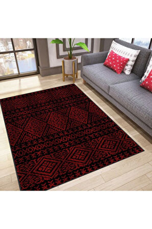 Dijital Baskı Yıkanabilir Kaymaz Taban Salon Halısı Ve Yolluk RVG0188-SD842