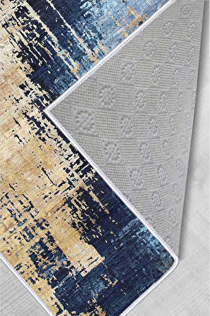 Dijital Baskı Yıkanabilir Kaymaz Taban Salon Halısı Ve Yolluk RVG0197-SD433