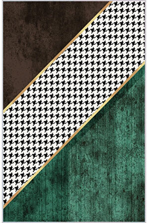 Dijital Baskı Yıkanabilir Kaymaz Taban Salon Halısı Ve Yolluk RVG0204-SD429