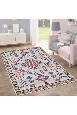 Dijital Baskı Yıkanabilir Kaymaz Taban Salon Halısı Ve Yolluk RVG0207-SD805