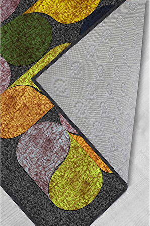 Dijital Baskı Yıkanabilir Kaymaz Taban Salon Halısı Ve Yolluk RVG0208-SD917