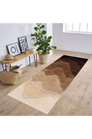 Dijital Baskı Yıkanabilir Kaymaz Taban Salon Halısı Ve Yolluk RVG0230