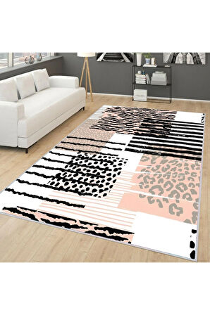 Dijital Baskı Yıkanabilir Kaymaz Taban Salon Halısı Ve Yolluk RVG0238