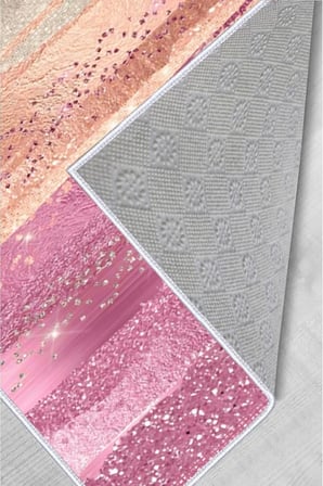 Dijital Baskı Yıkanabilir Kaymaz Taban Salon Halısı Ve Yolluk RVG0241