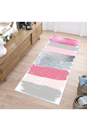 Dijital Baskı Yıkanabilir Kaymaz Taban Salon Halısı Ve Yolluk RVG0242