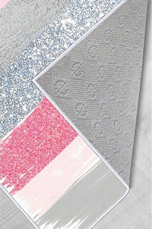 Dijital Baskı Yıkanabilir Kaymaz Taban Salon Halısı Ve Yolluk RVG0242
