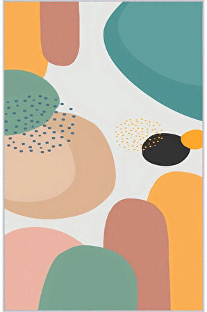 Dijital Baskı Yıkanabilir Kaymaz Taban Salon Halısı Ve Yolluk RVG0246