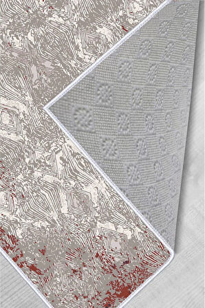 Dijital Baskı Yıkanabilir Kaymaz Taban Salon Halısı Ve Yolluk RVG0264