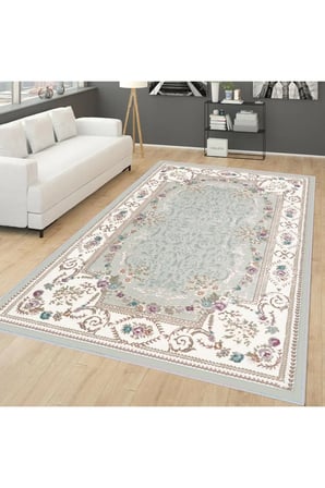 Dijital Baskı Yıkanabilir Kaymaz Taban Salon Halısı Ve Yolluk RVG0274
