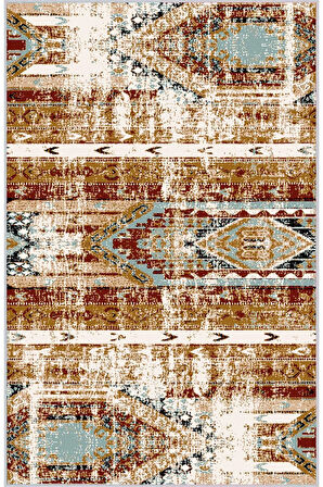 Dijital Baskı Yıkanabilir Kaymaz Taban Salon Halısı Ve Yolluk RVG0282-SM07