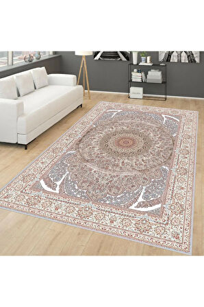 Dijital Baskı Yıkanabilir Kaymaz Taban Salon Halısı Ve Yolluk RVG0299-SD422