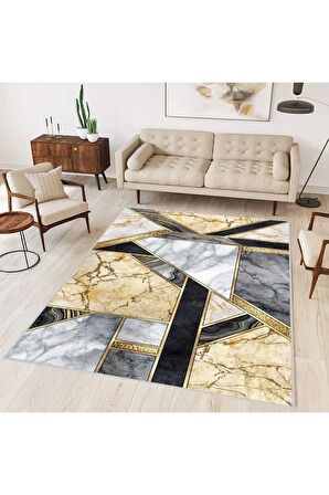 Dijital Baskı Yıkanabilir Kaymaz Taban Salon Halısı Ve Yolluk RVG0308-SD260