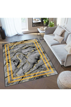 Dijital Baskı Yıkanabilir Kaymaz Taban Salon Halısı Ve Yolluk RVG0310-SD004