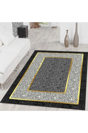 Dijital Baskı Yıkanabilir Kaymaz Taban Salon Halısı Ve Yolluk RVG0321-SD1073