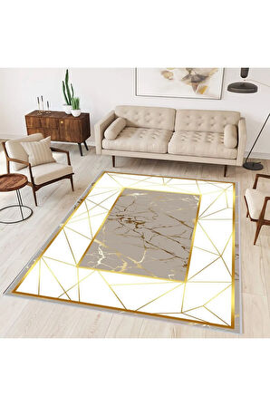 Dijital Baskı Yıkanabilir Kaymaz Taban Salon Halısı Ve Yolluk RVG0323-SD1186