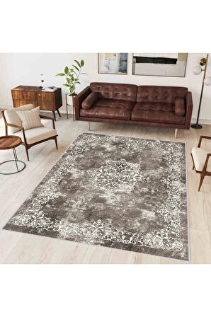 Dijital Baskı Yıkanabilir Kaymaz Taban Salon Halısı Ve Yolluk RVG0338
