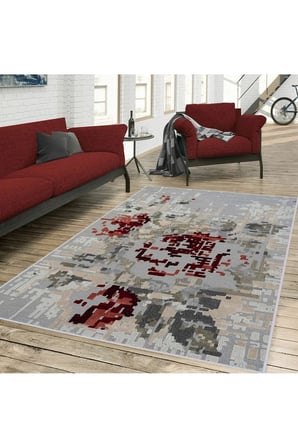 Dijital Baskı Yıkanabilir Kaymaz Taban Salon Halısı Ve Yolluk RVG0355