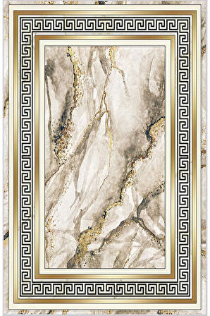 Dijital Baskı Yıkanabilir Kaymaz Taban Salon Halısı Ve Yolluk RVG0367